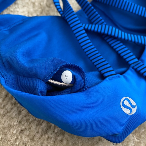 {LULULEMON} Energy Bra Baroque Blue 4 - Picture 5 of 6